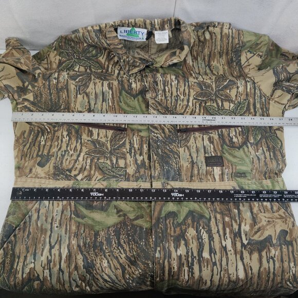 Liberty Rugged Outdoor Gear Coveralls Mens 2XL Realtree Camo Made USA Hunting - Picture 12 of 16